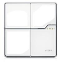 پریز ارت UPS ویرا مدل T2 سفید گلس